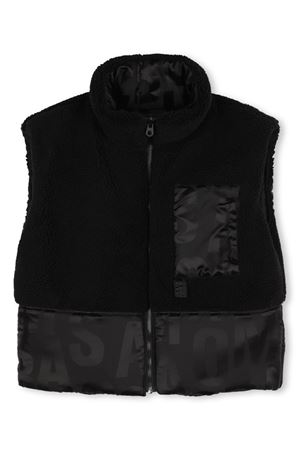 black reversible gilet MARC JACOBS KIDS | W6029909B